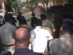 
      
      JK: Explosion at former sarpanch's residence in Ghagwal
      
      
