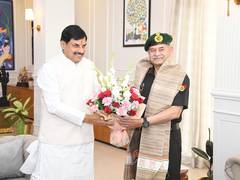 
      
      Army Chief Gen Upendra Dwivedi meets MP CM Mohan Yadav
      
      