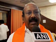 
      
      Puducherry BJP chief VP Ramalingam files nomination
      
      