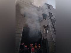 
      
      Delhi: Fire breaks out at factory in Bawana Industrial area
      
      