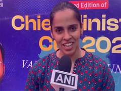 
      
      Saina Nehwal attends closing ceremony of Chief Minister's Cup
      
      