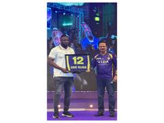 
      
      KKR retires jersey No. 12 in honour of Andre Russell
      
      
