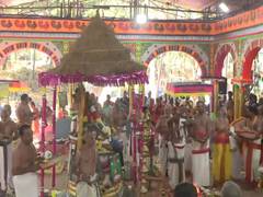 
      
      Maha Kumbabhishekam of 37-foot tall Hanuman temple in Tamil Nadu
      
      