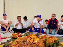 
      
      Punjab Kings performs puja ahead of IPL 2026 season
      
      