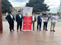 
      
      World Sindhi Congress protests in Geneva over Sindh rights
      
      