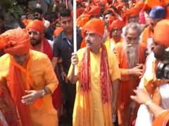 
      
      West Bengal LoP Suvendu Adhikari holds Ram Navami rally...
      
      