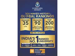 
      
      JGU Achieves Historic Higher Rankings in Law, IR & Business
      
      