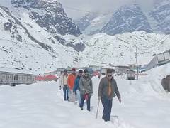 
      
      District Administration conducts inspection of Kedarnath Dham
      
      