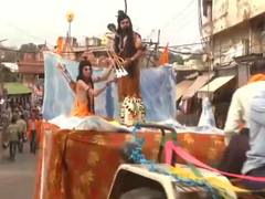 
      
      J-K: Shobha Yatra organised in Jammu on occasion of Ram Navami
      
      