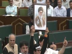 
      
      J-K: National Conference MLAs protest in assembly
      
      