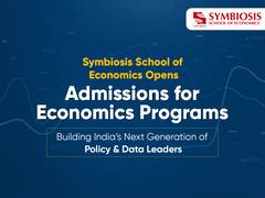 
      
      Symbiosis School of Economics Opens Admissions for Economics
      
      