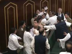 
      
      JK Assembly: Scuffle erupts between Congress and BJP MLAs
      
      