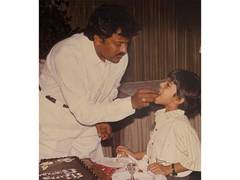 
      
      Chiranjeevi extends heartfelt birthday wishes to Ram Charan
      
      