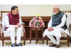 
      
      Uttarakhand CM Dhami meets PM Modi
      
      