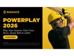 
      
      PowerPlay 2026: Binance Invites India to Celebrate the Cricket
      
      