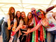
      
      Indians and Azerbaijanis celebrate Holi and Novruz together
      
      