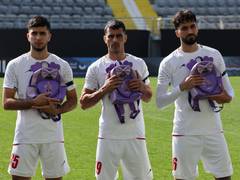 
      
      Iran football team pays tribute to children killed in Minab
      
      
