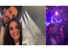 
      
      Preity Zinta attends Def Leppard concert with Dino Morea
      
      