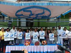 
      
      Karnataka Home Minister unveils logo for ITF Women’s W35 Tennis
      
      