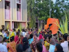 
      
      Catholic christians mark Palm Sunday with religious fervour
      
      