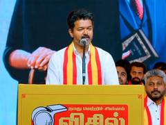 
      
      Tamil Nadu Elections: TVK chief Vijay promises drug-free state
      
      