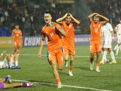 
      
      India U23 men thrash Bhutan
      
      