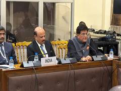 
      
      Piyush Goyal holds talks with African countries at WTO Ministeria
      
      