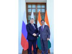 
      
      India, Russia hold Foreign Office Consultations
      
      