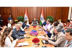 
      
      LS Speaker Om Birla meets EU Parliament delegation
      
      