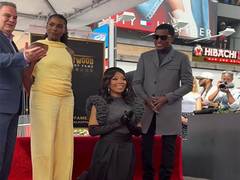 
      
      Brandy gets star on Hollywood Walk of Fame
      
      