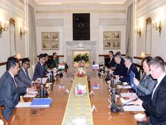
      
      India, Russia review bilateral ties
      
      