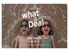 
      
      Sarovar Hotels Launches 'What a Deal' Digital Campaign to Drive
      
      