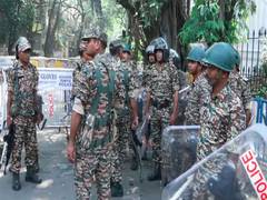 
      
      Heavy security deployed near Kolkata CEO office
      
      