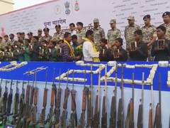 
      
      25 Maoists surrender in Bijapur, major recovery made
      
      