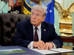 
      
      Trump hails historic Artemis II Moon mission as crew boards
      
      
