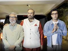 
      
      Ranbir Kapoor with makers ahead od 'Ramayana’ first glimpse
      
      