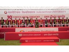 
      
      Galgotias University Hosts 10th Convocation Ceremony
      
      