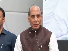 
      
      Rajnath Singh attends Veer Sainik Samman at Thiruanathapuram
      
      