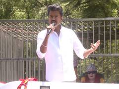 
      
      TVK chief Vijay slams Stalin, alleging 