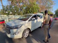 
      
      Flying squad inspect vehicles of DMK leaders
      
      