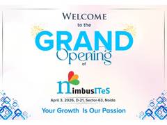 
      
      Nimbus BPO to Inaugurate New Branch in Noida on April 3
      
      
