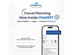 
      
      EaseMyTrip becomes India’s first listed travel company on ChatGPT
      
      