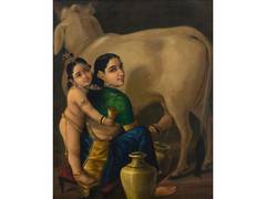 
      
      Raja Ravi Varma's 'Yashoda and Krishna' sold for Rs 167.2 crore
      
      
