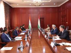 
      
      India-Tajikistan review wide-ranging bilateral cooperation
      
      