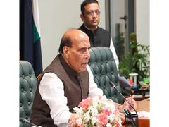 
      
      Rajnath Singh hold meeting on West Asia crisis
      
      