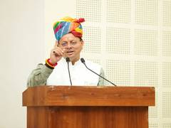 
      
      CM Dhami pays tribute to Chhatrapati Shivaji Maharaj
      
      