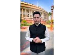 
      
      Raghav Chadha slams AAP over removal as party's Deputy leader in RS
      
      