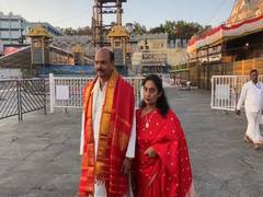 
      
      DGP prays at Lord Venkateswara Swamy temple, Tirupati
      
      