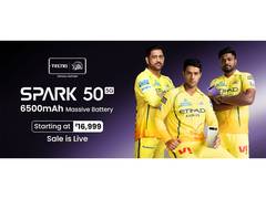 
      
      TECNO SPARK 50 5G With a Massive 6500mAh Battery Goes on Sale 
      
      