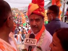 
      
      BJP's Suvendu predicts voter tsunami ahead of Bengal polls
      
      